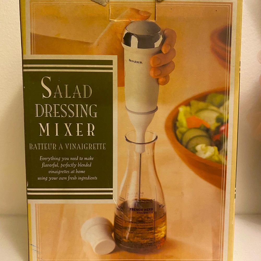 Brand New Salad Dressing Mixer